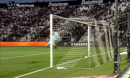 Τρομερό σουτ Ελ Καντουρί, δοκάρι και... μάλλον μέσα, δεν το είδε ο διαιτητής!