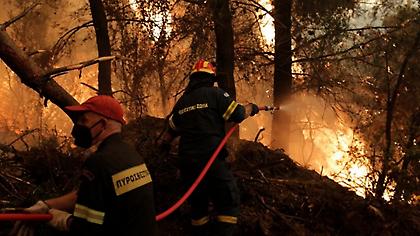 Ακόμη μία ολονύχτια μάχη με τα πύρινα μέτωπα στη Γορτυνία -Ξεκίνησαν ρίψεις τα εναέρια μέσα