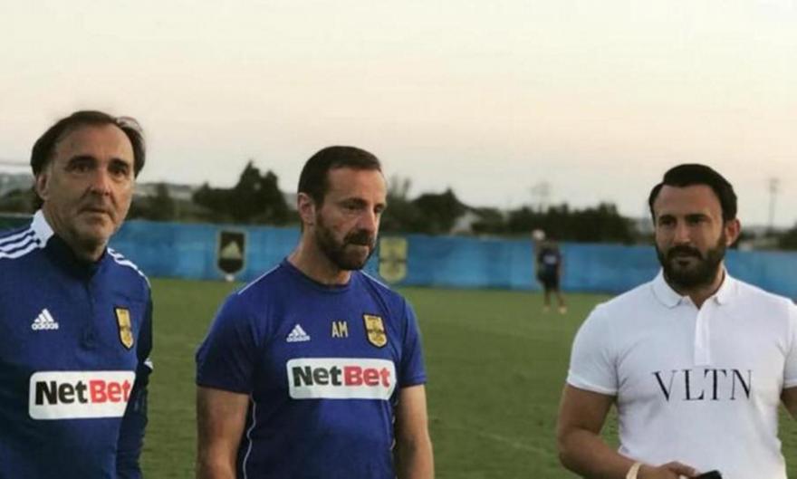 Με Καρυπίδη η προπόνηση του Άρη