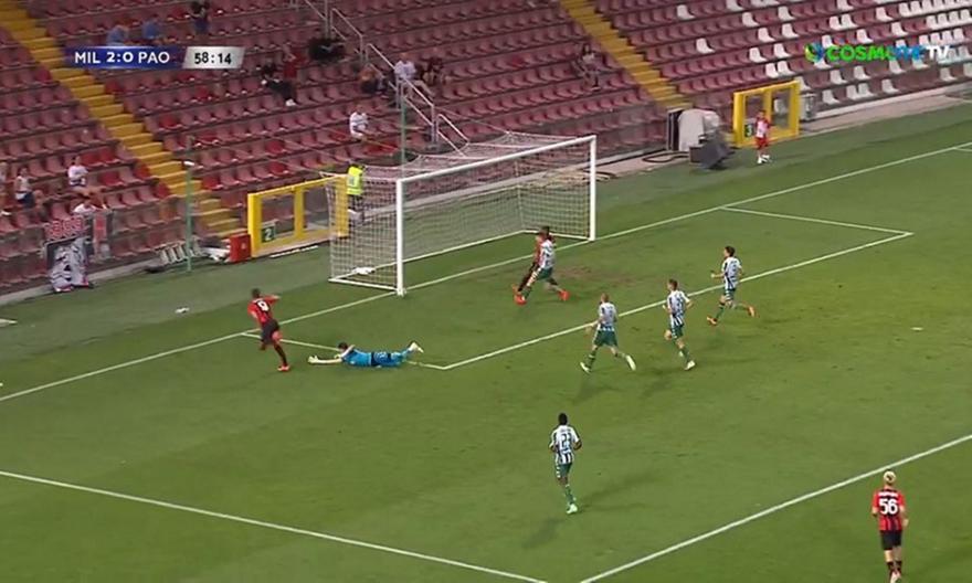 Το δοκάρι του Ζιρού κόντρα στον Παναθηναϊκό