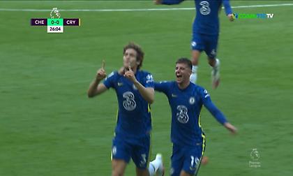 Με γκολάρα του Αλόνσο άνοιξε το σκορ η Τσέλσι!