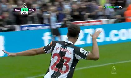 Νέο προβάδισμα με Μέρφι η Νιούκαστλ