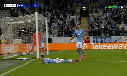 Η κομπίνα της Μάλμε για το 1-0 κόντρα στη Λουντογκόρετς