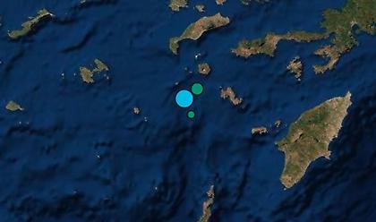 Δύο ισχυρές σεισμικές δονήσεις στη Νίσυρο με διαφορά 20 λεπτών