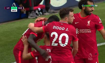 Φανταστική μπαλιά του Φαν Ντάικ, εκτέλεση του Μανέ και 2-0 η Λίβερπουλ