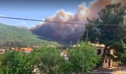 Συναγερμός για νέα πυρκαγιά στα Βίλια