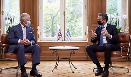 Επιστολή Μητσοτάκη προς Κάρολο για την δωρεά σε πυρόπληκτους