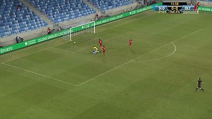 Γκέλα Σισέ και δοκάρι για τη Σλόβαν από τον Χέντι