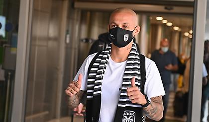 Στη Θεσσαλονίκη για τον ΠΑΟΚ ο Μιτρίτσα (pics)