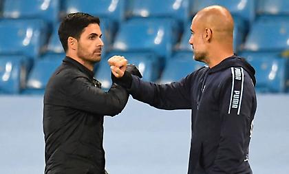 Γκουαρδιόλα: «Είμαι μεγάλος θαυμαστής του Αρτέτα»