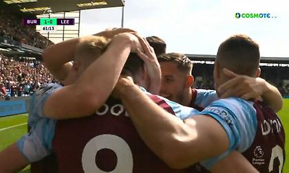 Γκολ για την Μπέρνλι μετά από φάση διαρκείας στα καρέ της Λιντς