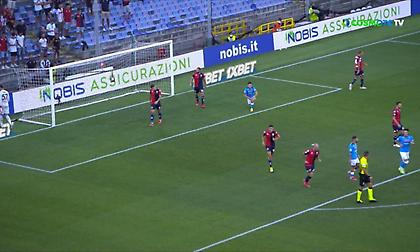 Τα highlights από τη νίκη της Νάπολι επί της Τζένοα