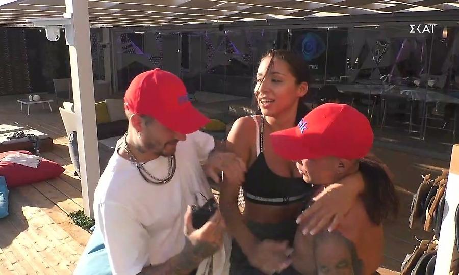 Big Brother: Ανχελίτα και Παναγιώτης βούτηξαν μαζί στην πισίνα!