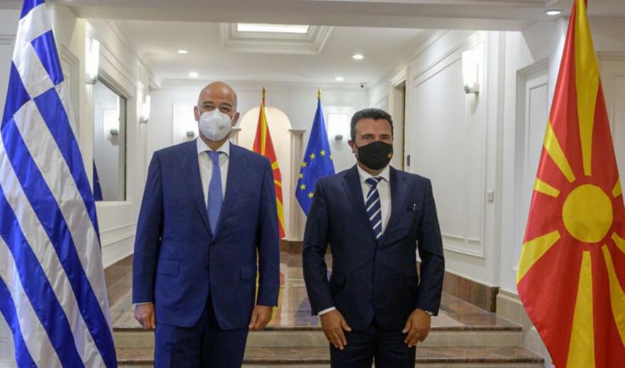 Δένδιας: Συναντήθηκε με τον Ζόραν Ζάεφ