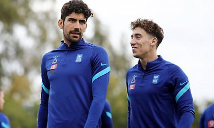 Η 11άδα της Εθνικής με Ελβετία