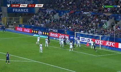 Προβάδισμα με γκολάρα Τζέκο για Βοσνία-Ερζεγοβίνη, άμεση απάντηση Γαλλίας με Γκριεζμάν