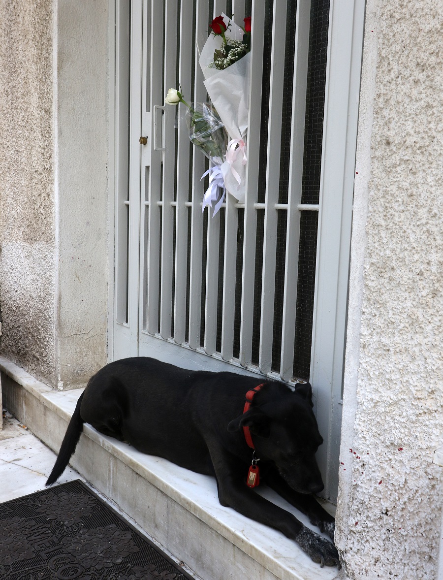 Ο σκύλος του Μίκη Θεοδωράκη δεν έφυγε από την πόρτα του