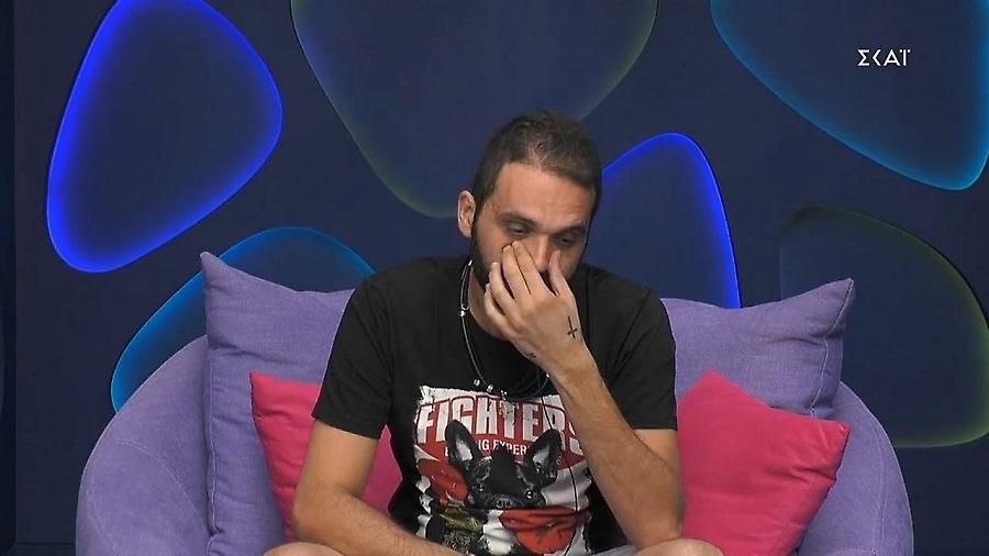 Big Brother: Κώστας: «Μου έρχεται να φύγω, δεν μου δίνει ευκαιρία η Ελένα»