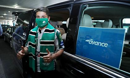 Η άφιξη του Παλάσιος στην Αθήνα
