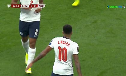 Αγγλία-Ανδόρα 1-0: Επέστρεψε με γκολ μετά από τρία χρόνια ο Λίνγκαρντ!