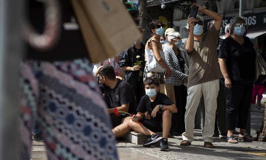 Μίκη Θεοδωράκη: Πλήθος κόσμου για το τελευταίο αντίο