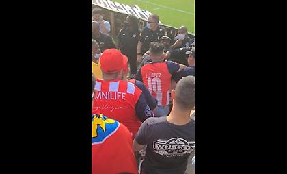 Ξέφυγε η κατάσταση: Αστυνομικός έριξε μπουνιά σε οπαδό