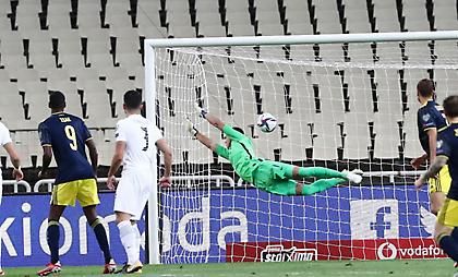 Τράνταξε το δοκάρι της Εθνικής ο Σβάνμπεργκ