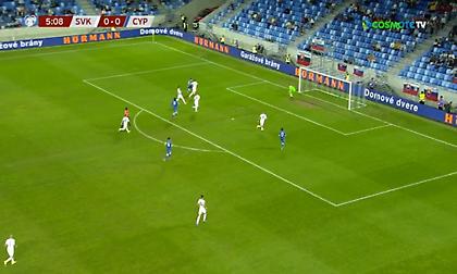 Τα highlights από τη νίκη της Σλοβακίας επί της Κύπρου