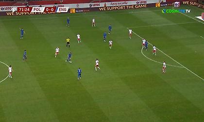 Με «οβίδα» του Κέιν προηγήθηκε στην Πολωνία η Αγγλία