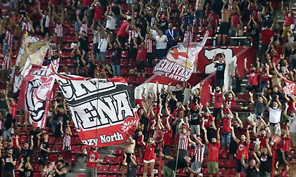 Ολυμπιακός: Την Πέμπτη ξεκινάει η διάθεση των εισιτήριων για Αντβέρπ