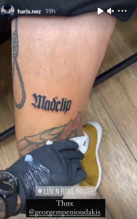 Mad Clip: Τον έκανε τατουάζ στενός φίλος του