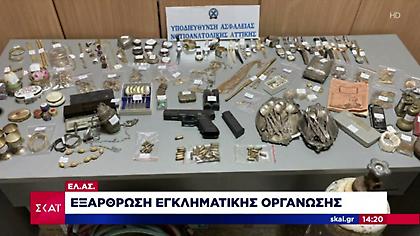 Εξάρθρωση εγκληματικής οργάνωσης: Πλαστά κέρματα και όπλα