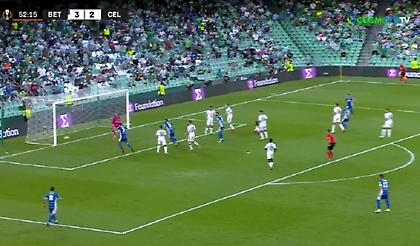 Δύο γκολ σε ένα τρίλεπτο η φοβερή Μπέτις για το 4-2 επί της Σέλτικ