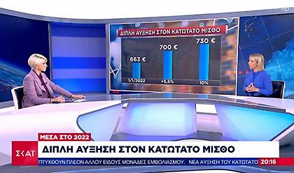Έως και 730 ευρώ ο κατώτατος μισθός εντός του 2022: Τα σενάρια για τη διπλή αύξηση