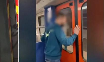 Σπάνε με το κεφάλι τους τζάμια συρμών του ΗΣΑΠ για να ανεβάζουν το βίντεο στα social