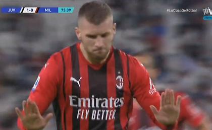 Ισοφάρισε τη Γιουβέντους με κεφαλιά του Ρέμπιτς η Μίλαν