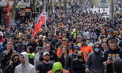 Φόβοι για εξάπλωση του κορωνοϊού στη Μελβούρνη: Θετικός αντι-εμβολιαστής που συμμετείχε σε πορεία