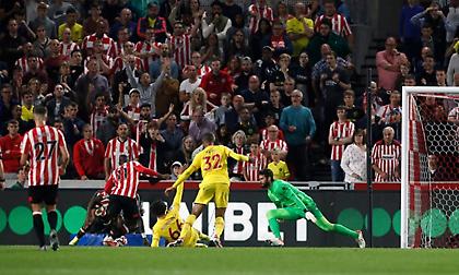 Έφαγε τα μούτρα της στο Μπρέντφορντ η Λίβερπουλ!