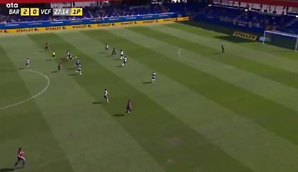 Παστέλωσε γκολάρα από τα 40 μέτρα η Πουτέγιας της Μπαρτσελόνα