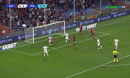 Τα highlights από το εντυπωσιακό Τζένοα-Βερόνα