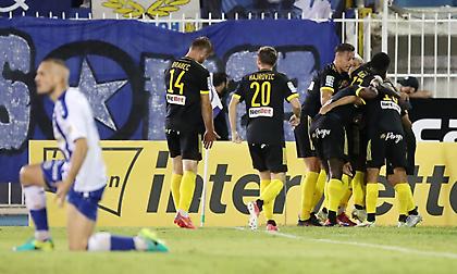 Τα δύο γκολ του Άρη μέσα σε 5' για το 3-1 στο Περιστέρι