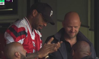 Είδε το ντέρμπι του Λονδίνου παρέα με τον… Mr Spotify ο Ανρί!