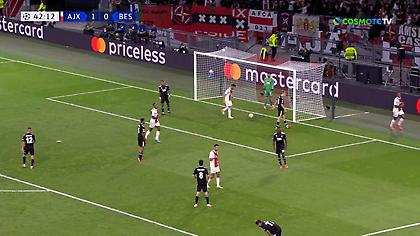 Και δεύτερο γκολ ο «Αίαντας» πριν το ημίχρονο