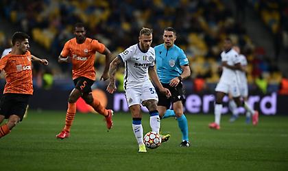 4ος όμιλος: Και πάλι απογοητευτική η Ίντερ – Έμεινε στο «μηδέν» με Σαχτάρ