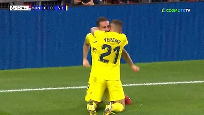 Προβάδισμα με Αλκάθερ για Βιγιαρεάλ στο «Ολντ Τράφορντ»