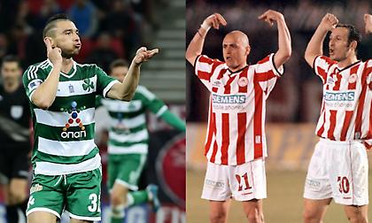 Ολυμπιακός-Παναθηναϊκός: Οι πιο αξέχαστοι πανηγυρισμοί σε ντέρμπι «αιωνίων»