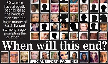 Συγκλονιστικό πρωτοσέλιδο για γυναικοκτονίες: «Πότε θα σταματήσει αυτό;»