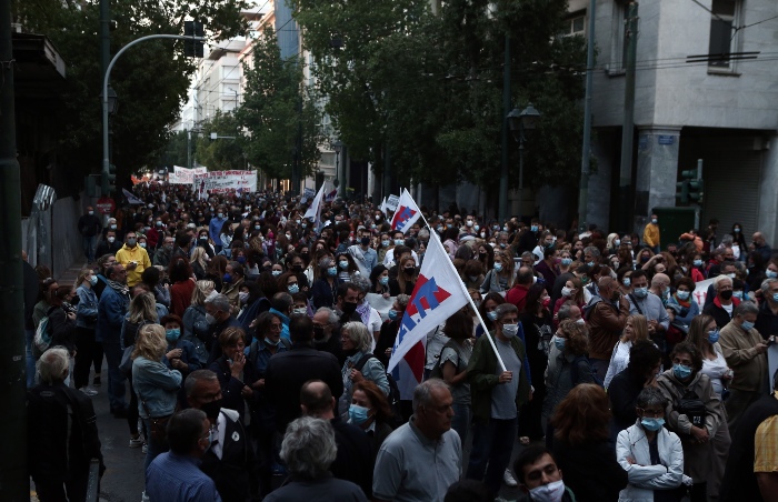 Επεισόδια στο Πανεκπαιδευτικό συλλαλητήριο στην Αθήνα