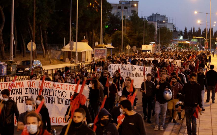 Θεσσαλονίκη: Δύο συλλήψεις από την ΕΛ.ΑΣ. στα επεισόδια