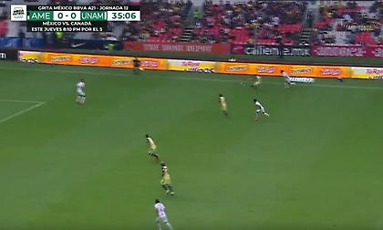 Φοβερό γκολ με «κρέμασμα» στο Μεξικό